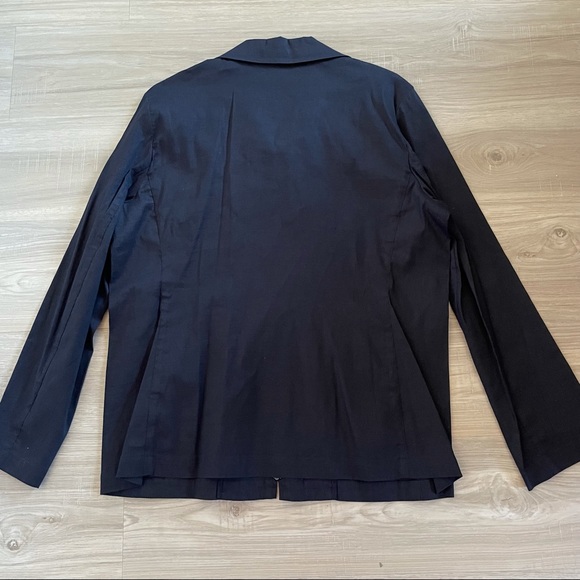 Eileen Fisher Double Breasted Linen Blend Jacket Shacket - Picture 8 of 8